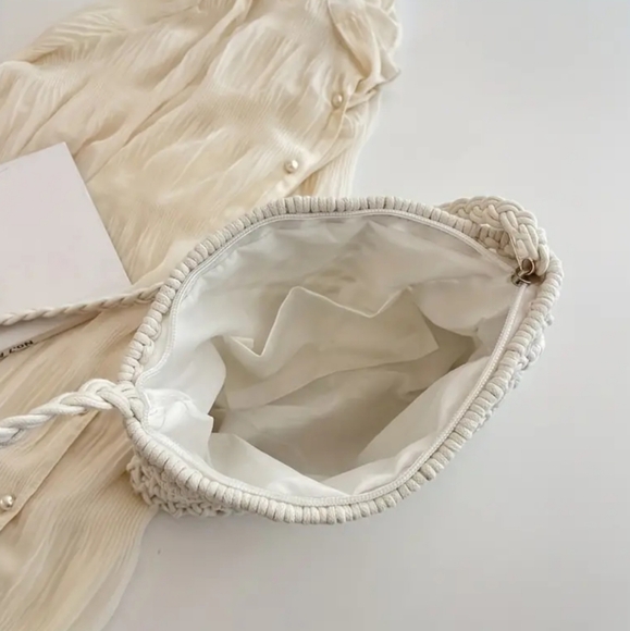 Macrame Crossbody Purse - Picture 7 of 9